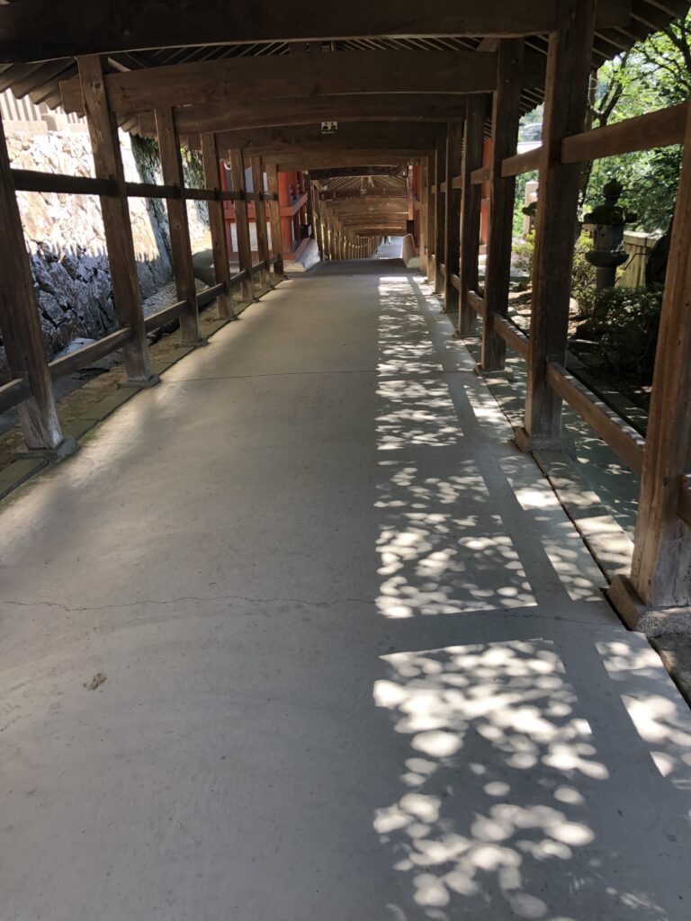 吉備津神社の廻廊２